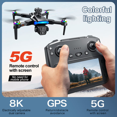 RG706 Max Touch Screen Drone Quadcopter无人机屏控航拍飞行器