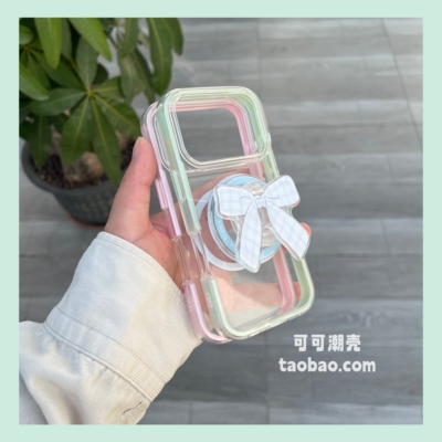 双层边框二合一适用荣耀WIN手机壳Power磁吸支架100撞色GTpro全包X50防摔90蝴蝶结80女X40软畅玩70plus防摔60