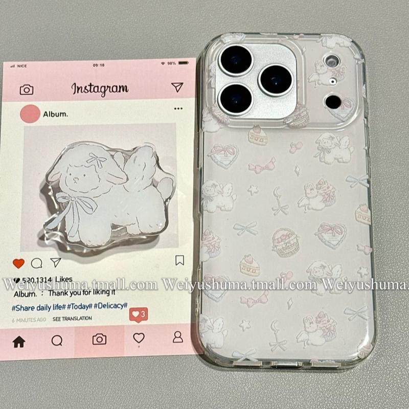 磁吸支架适用三星S25ultra/24/Note20/36蝴蝶结翅膀A16小绵羊S20手机壳A22/23+A71女款S9+S21fe软54/56国际版