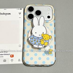 neo9 8彩色波点粉色波浪条纹Q2 6se手机壳V50 GT3女款 5i真我x7pro新23软z4 磁吸支架适用opporealmeGT5pro