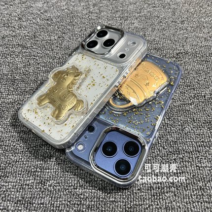 适用于OPPOFind X8马上有钱手机壳滴胶金箔3新年中国风Reno15 14 12 10 9镜框国潮A6 A52 Pro包你发财7软套女