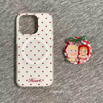 适用meizu18pro魅族21note无界版9可爱小红爱心樱桃哭娃6plus/T谷歌20磁吸支架17全包X传音tecno女INFINIXHOT