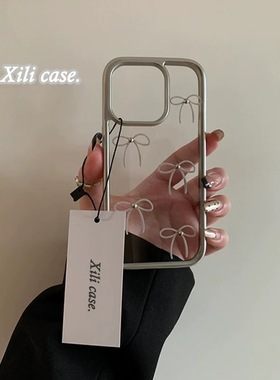 ins风电镀适用一加ace3pro/1+ACE3V手机壳蝴蝶结12/9R法式温柔oneplus ace竞速版ACE2V/10女款ACE软套7PRO/8T