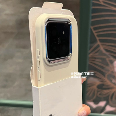 圆角气囊防摔肤感不沾指纹适用小米14手机壳14Ultra古董白Note13R红米Trubo3纯色12/11pro+软10s男Civi女10/9