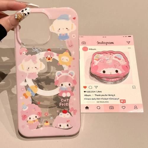 磁吸支架适用华为荣耀100女90华为magic6pro/80GT手机壳70se/X20/30可爱粉摇摇乐小羊宝宝40i+畅玩50plus软女