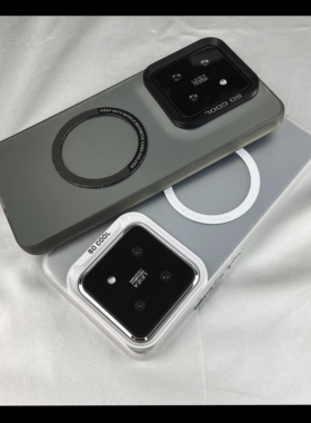 适用小米14手机保护壳红米K70pro+撞色哑光9高级感60全包至尊版大孔摄像头50s男女款13磁吸简约note12硬壳