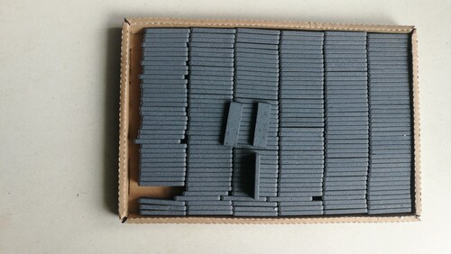 锰锌磁棒 扁棒 5x15X50 电磁炉磁条厚度5mm宽度15mm长度50mm pC40