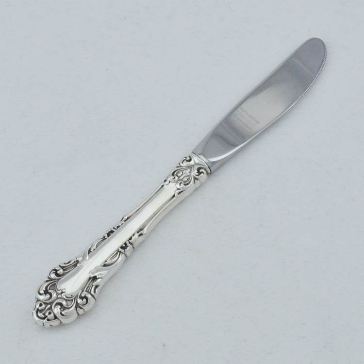 美国 reed&barton 纯银把手黄油刀1把 1967年伟大文艺复兴款