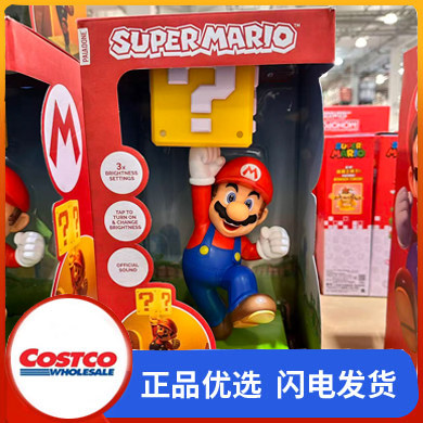 开市客Costco购SuperMario造型桌灯马里奥小夜灯高正品现货