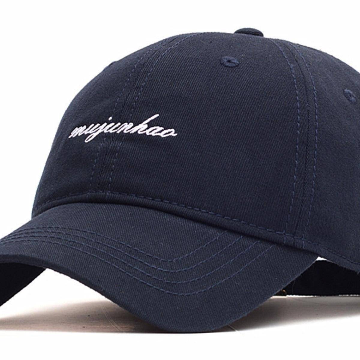 男帽子秋冬新款时尚品牌棉质黑色大号软顶鸭舌帽大头围户外12091e