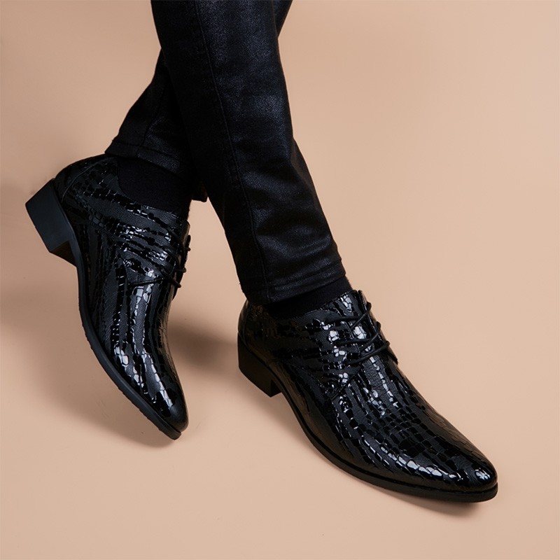 皮鞋男商务正装内增高黑色男鞋韩版英伦休闲正装尖头软皮1110,流行男鞋,单鞋,淘宝优惠券,粉丝福利购,淘宝优惠卷