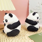 全新可爱国潮熊猫石膏娃娃diy彩绘创意儿童手工立体礼物涂鸦