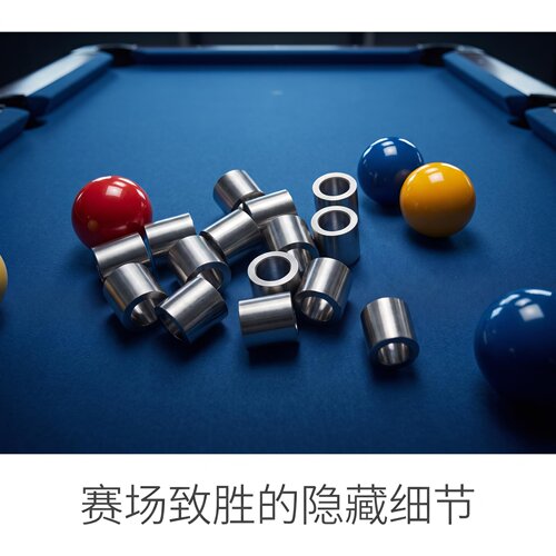 台球杆维修升级专用钛合金配件