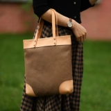 Кожаная японская сумка на одно плечо