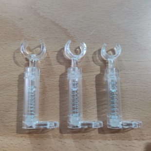 霓虹灯脚卡座管卡玻璃霓虹灯卡玻璃霓虹灯支架悬空透明支架卡子