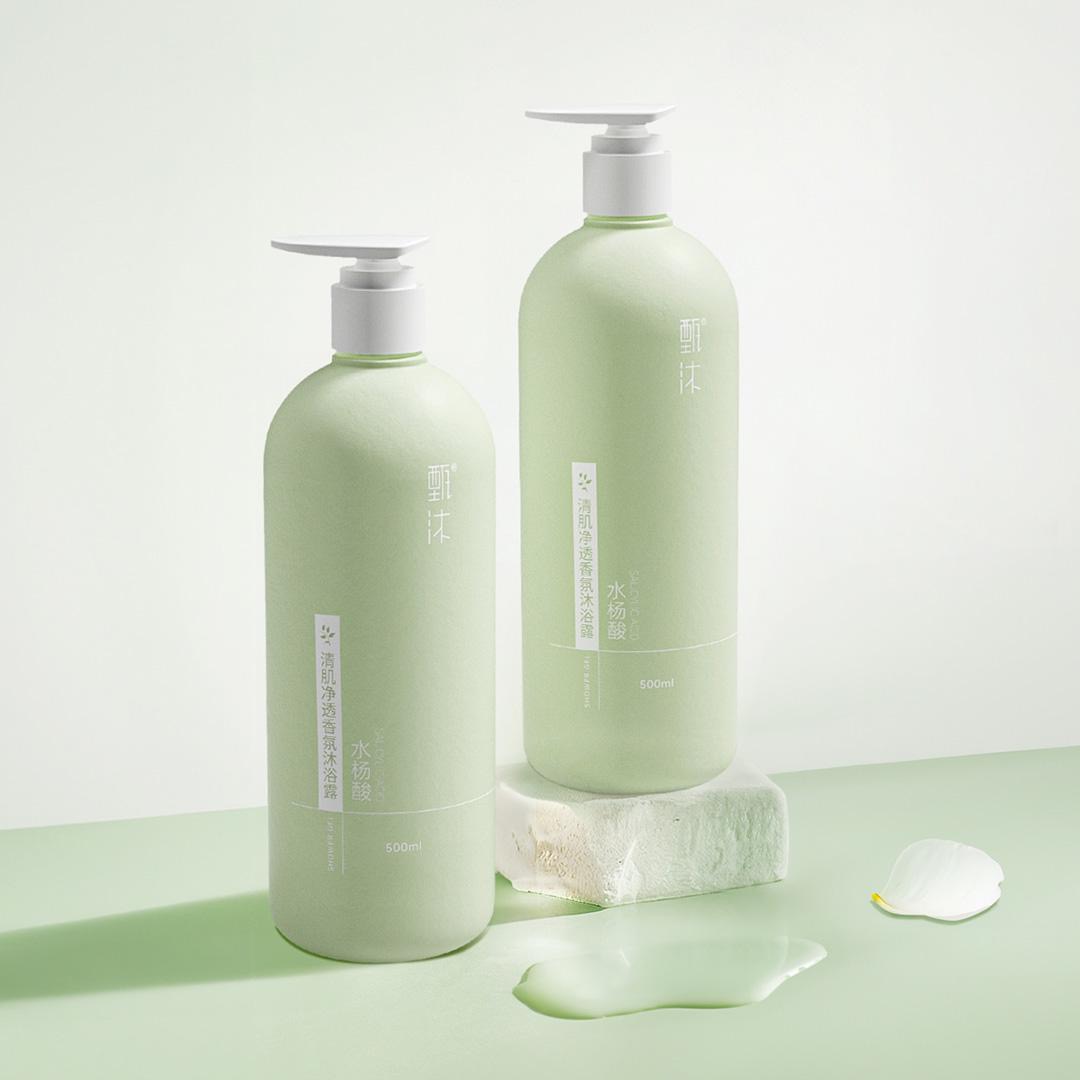 甄沐洗螨控油香氛沐浴露