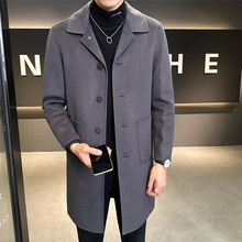 ggvv胖胖哥大码男装国际高端品牌高端潮流时尚休闲中长款风衣外套