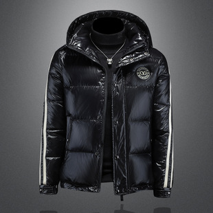 官方ira七彩马2025男装正品牌保暖羽绒服潮流时尚连帽休闲外套