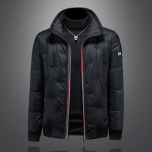 男装ggvv正品牌简木2025新款保暖羽绒服男士潮流时尚立领休闲外套