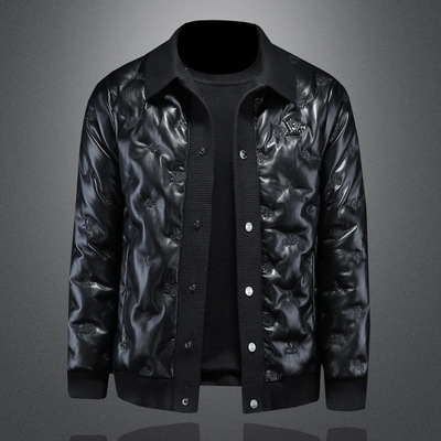 官方ira七彩马2025男装正品牌欧货冬季90%白鸭绒羽绒服潮保暖外套