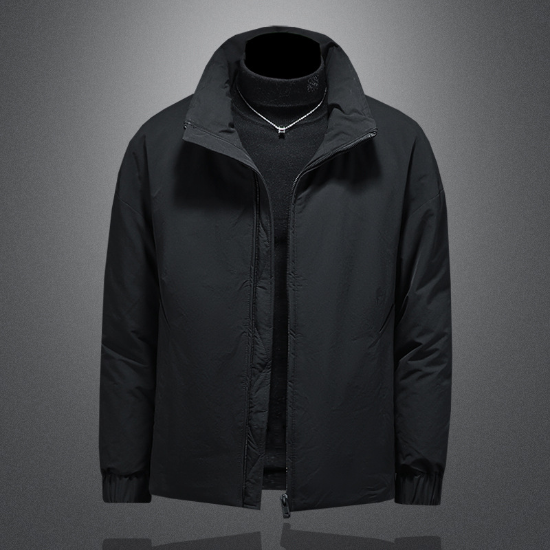 官方ira七彩马2025男装正品牌羽绒服潮流时尚纯色百搭保暖外套