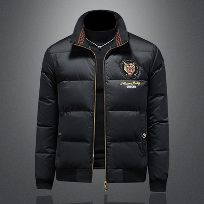 官方ira七彩马2025男装正品牌保暖羽绒服潮流时尚立领休闲外套