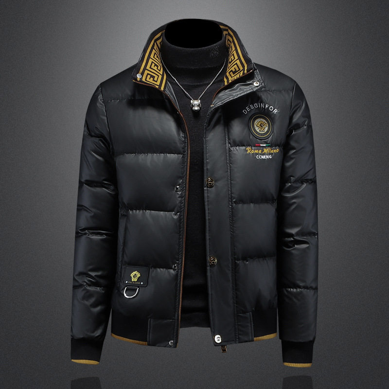 京东bsija男装官方正品牌七彩马冬季新款保暖羽绒服男士潮流时尚