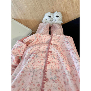 2026新款睡衣女士春秋长袖长裤日系碎花秋天舒适可外穿家居服套装