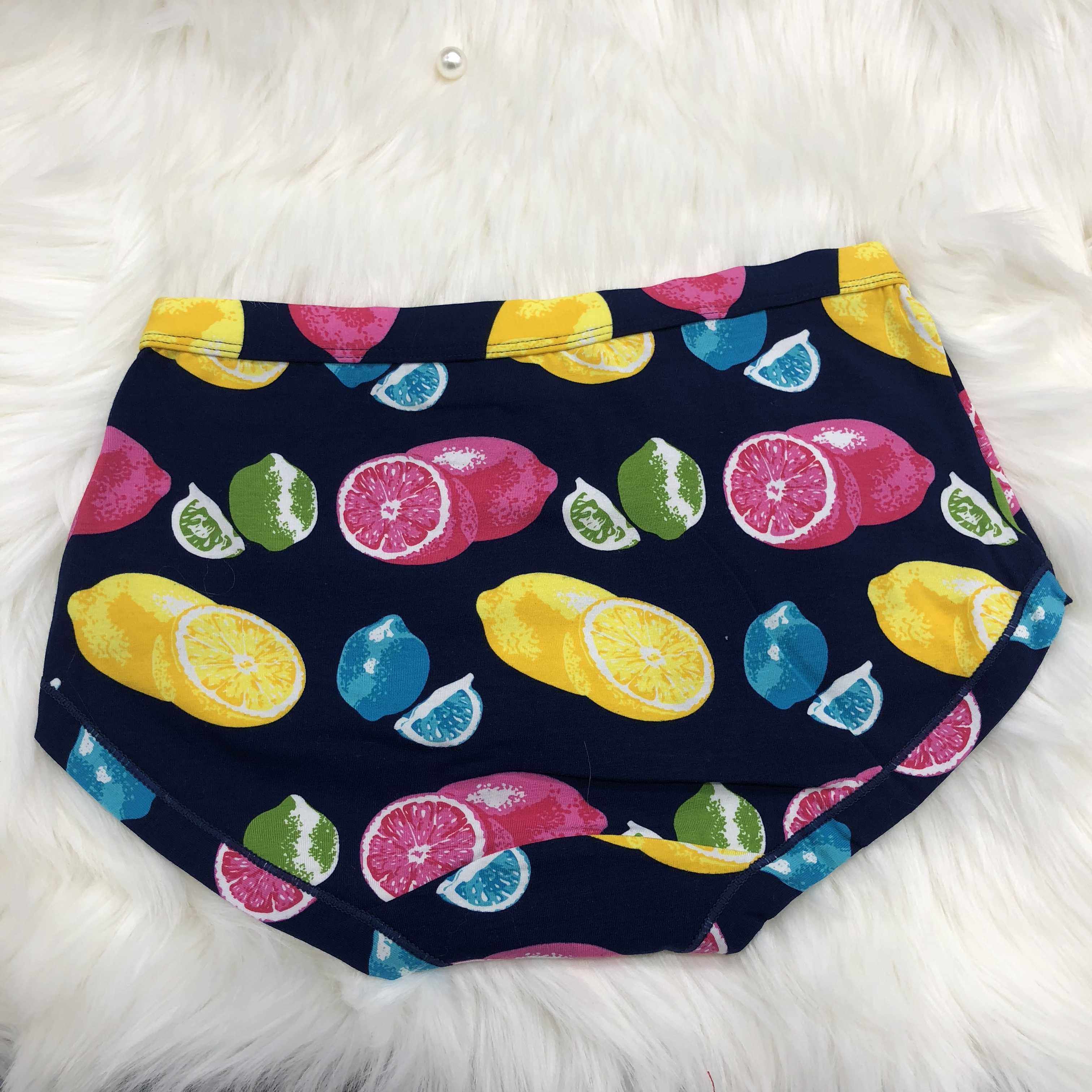 纯棉妈咪裤头亲肤棉女内裤女士舒适三角裤印水果裤新款电脑印花裤,女士内衣/男士内衣/家居服,女三角裤,淘宝优惠券,粉丝福利购,淘宝优惠卷