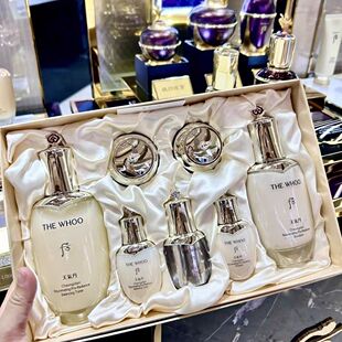 韩国后WHOO天气丹PRO水乳光耀补水保湿紧致抗皱护肤品礼盒专柜