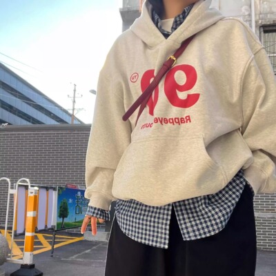 【送运费险】宽松连帽卫衣男女