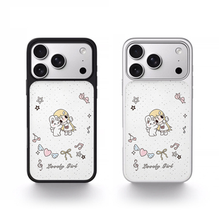 治愈上秋适用苹果/VIVO/OPPO/小米/华为/荣耀/苹果手机壳iPhone17promax卡通原创ins风16pro新款韩系保护套