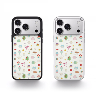 趣味小动物适用苹果/VIVO/OPPO/小米/华为/荣耀/苹果手机壳iPhone17promax卡通原创ins风16pro新款韩系保护套