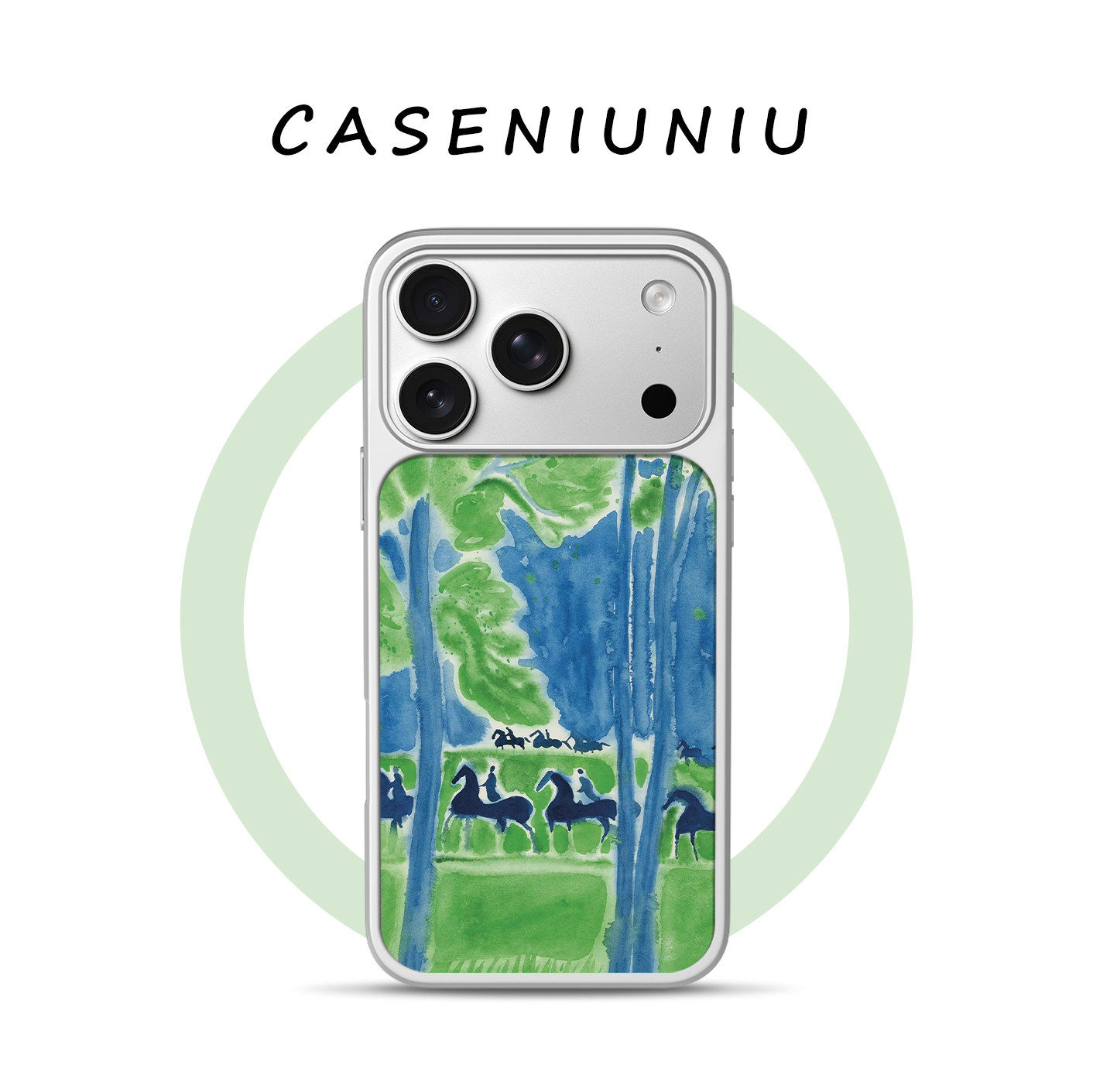 艺术新年马适用苹果华为小米手机壳磁吸iPhone17promax新款16马年15独特14小众高级13创意磨砂手机壳个性防摔