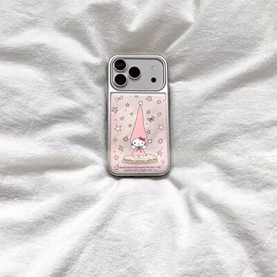 星星凯蒂韩系新款银边手机壳