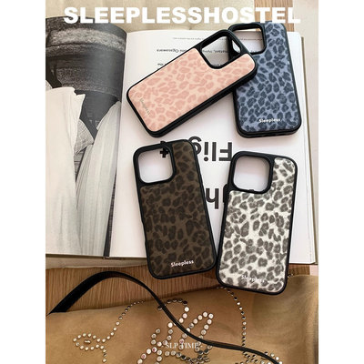 豹纹简约高级感手机壳