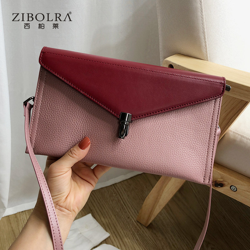 包包2020新款潮信封包女斜挎小包软皮手拿包夏天可放手机真皮女包