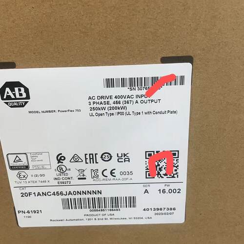 20F1ANC456JA0NNNNN 三相交流变频器 工控自动化配件议价维修