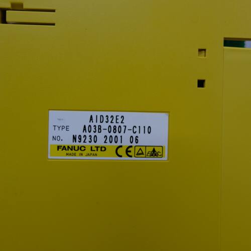 A03B-0807-C110 AID32E2 io模块 fanuc发那科工控配件议价维修