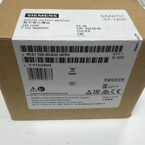 6ES7 226-6DA32-0XB0 数字输模块 SIMATIC S7-1200议价维修