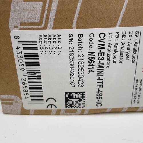CVM-E3-MINI-ITF-485-IC CIRCUTOR 工业分析仪议价维修