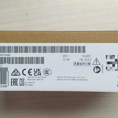 6ES7 513-1AM03-0AB0 S7-1500系列工业自动化控制模块议价维修