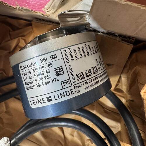 RHI 503 LEINE LINDE编码器 516249-05 1024ppr 带线缆议价维修