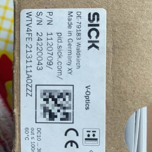 WTV4FE-213111A0ZZZ 1120709 工控传感器 V-Optics议价维修