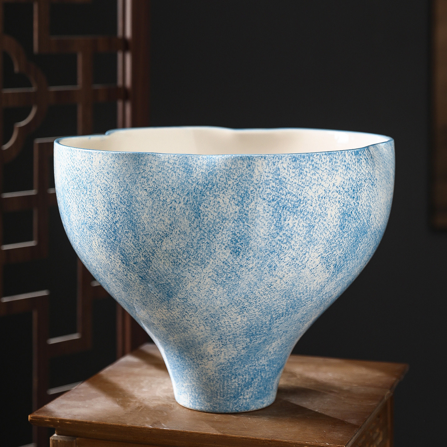 现代创意简约陶瓷花盆大口径异形高级家用客厅落地蝴蝶兰专用盆栽,鲜花速递/花卉仿真/绿植园艺,花盆,淘宝优惠券,粉丝福利购,淘宝优惠卷