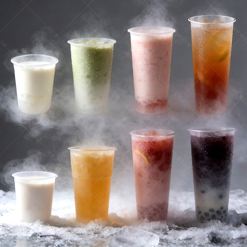 透明注塑杯奶茶店杯子