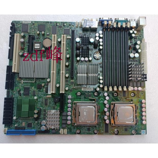 超微X7DVL-3 REV 1.1双路771服务器主板5000V芯片组支持SAS E54