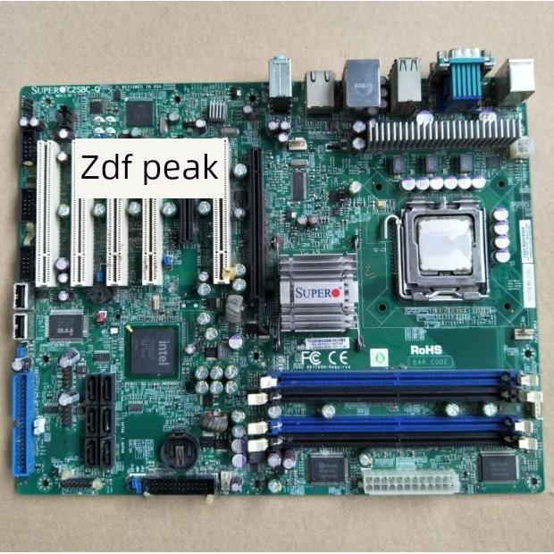 超微 C2SBC-Q 775针服务器单路工控设备SUPER主板支持 四通道DDR2