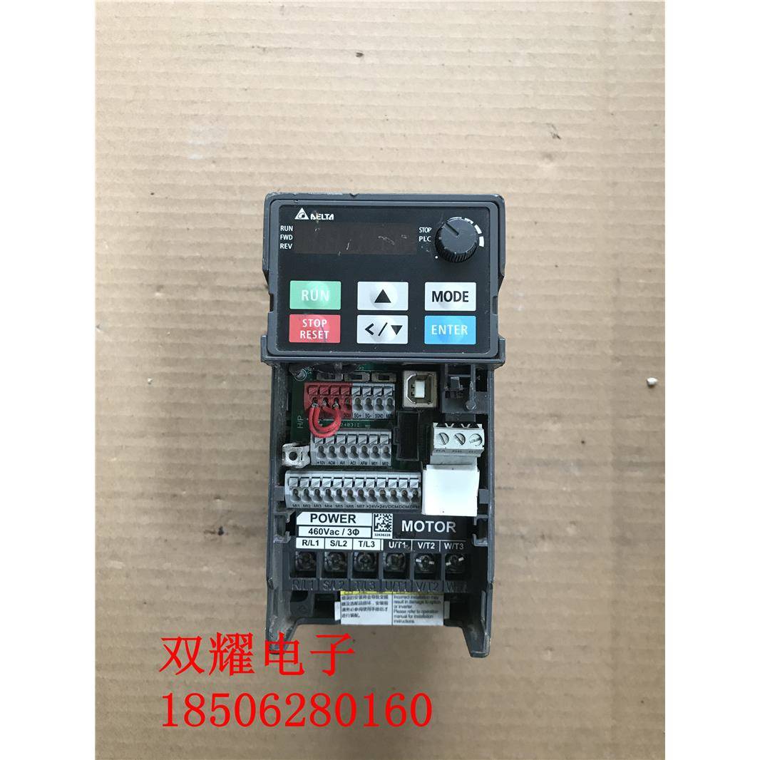 二手拆机台达变频器 MS300 VFD4A2MS43ANSAA 1.5KW 380V 现货实物