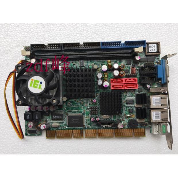 威达 PCISA-6612-R10 REV:1.0 ISA半长工控机设备机主板 双网卡